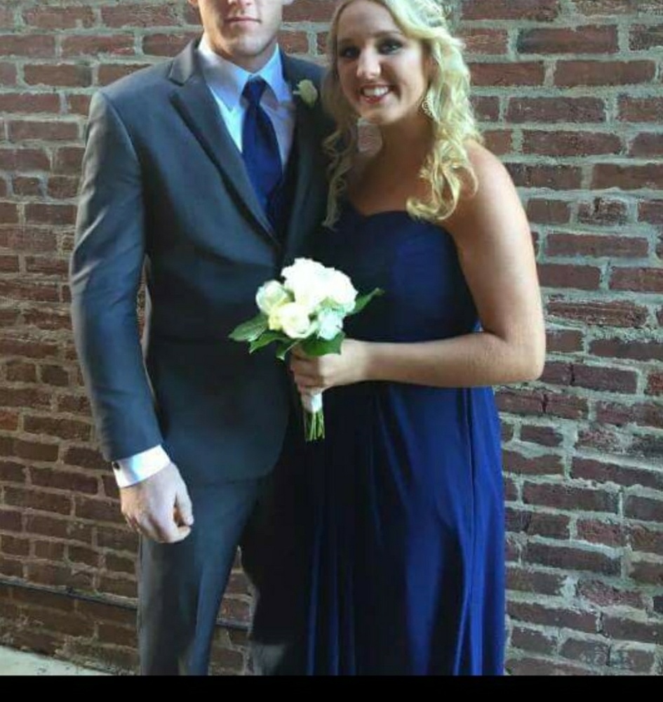 Bridesmaid dress from Davids Bridal